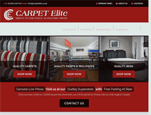 Tablet Screenshot of carpetelite.co.uk